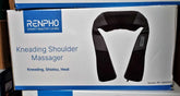 RENPHO Back Neck Massager with Heat, Shiatsu Shoulder Massager Kneading Massage